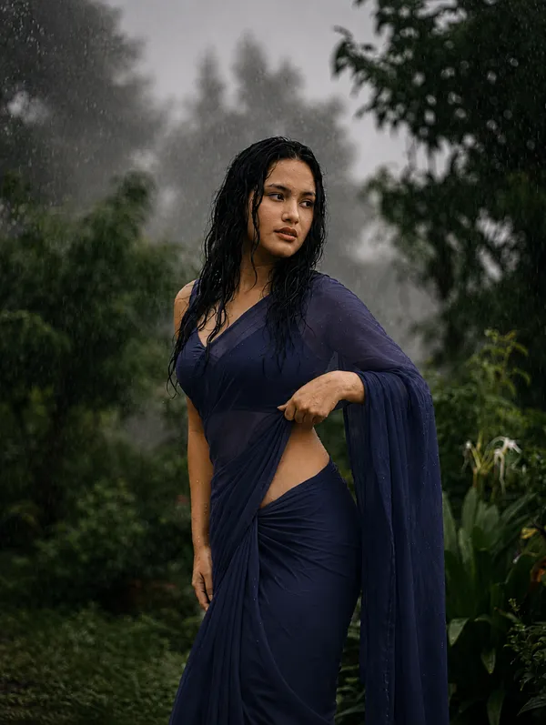 Navy_Georgette_SAREE_For_WOMEN