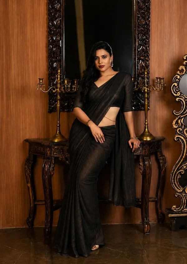Black_Georgette_SAREE_For_WOMEN