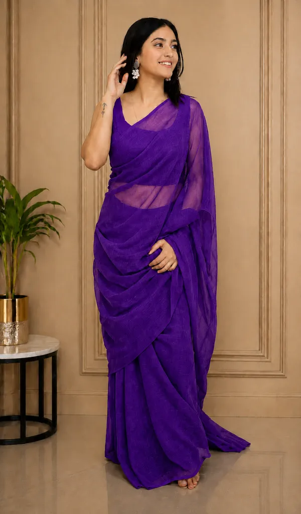 Purple_Georgette_SAREE_For_WOMEN
