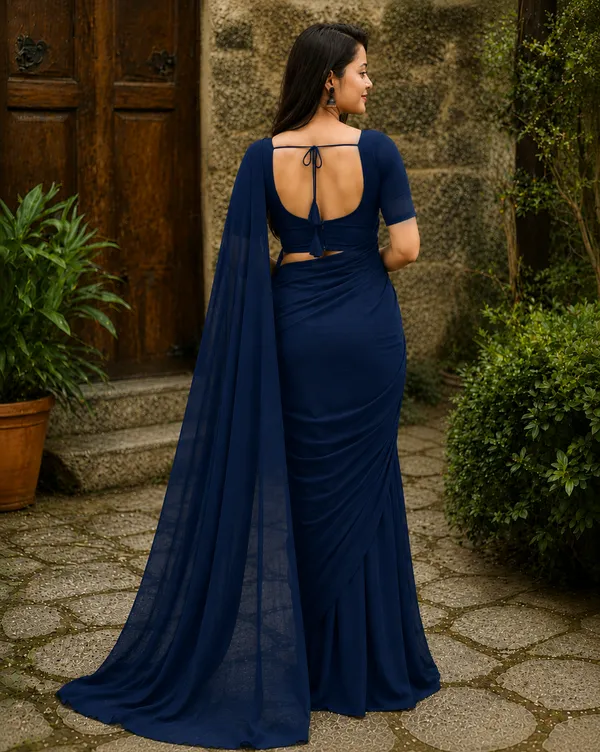 Navy_Blue_Georgette_SAREE_For_WOMEN