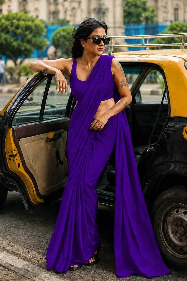 Purple_Georgette_SAREE_For_WOMEN