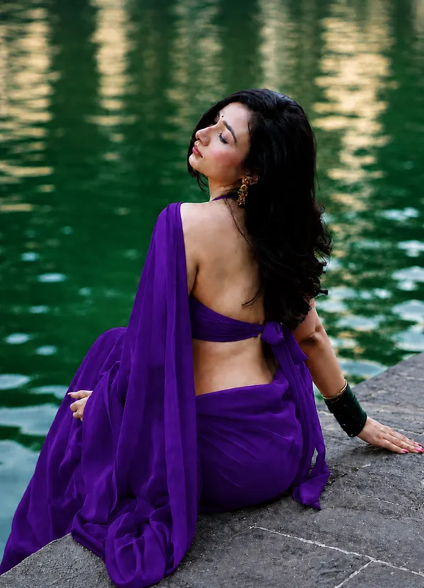 Purple_Georgette_SAREE_For_WOMEN