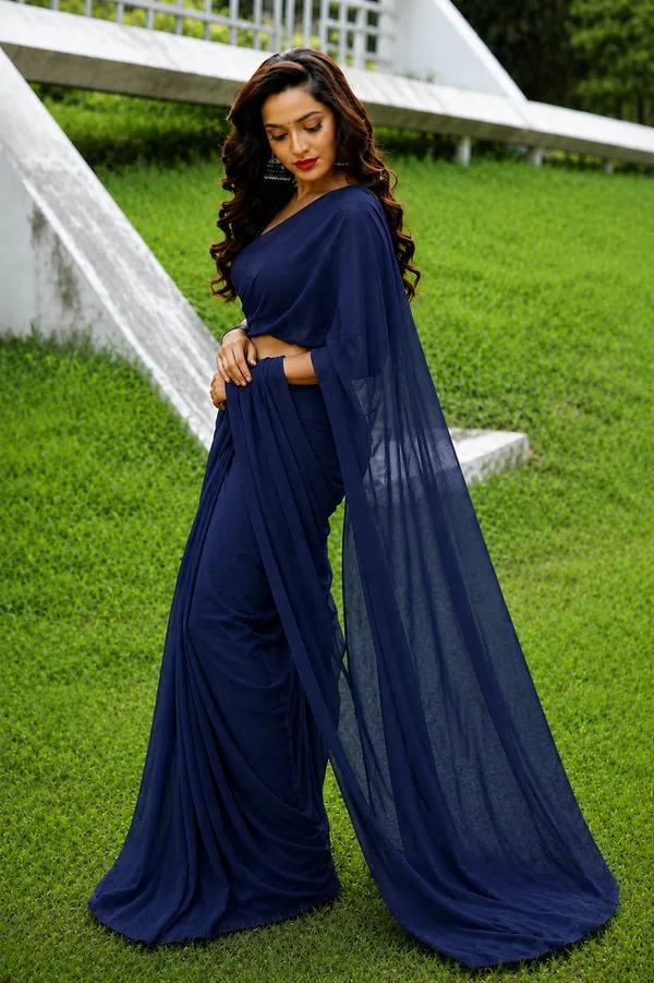 Navy_Georgette_SAREE_For_WOMEN