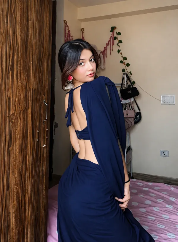 Navy_Blue_Georgette_SAREE_For_WOMEN
