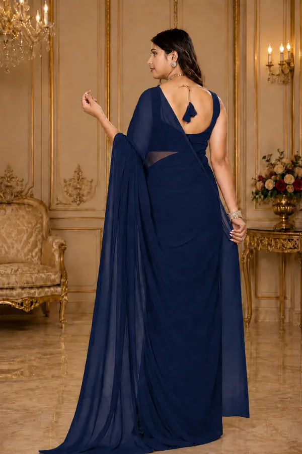 Navy_Blue_Georgette_SAREE_For_WOMEN