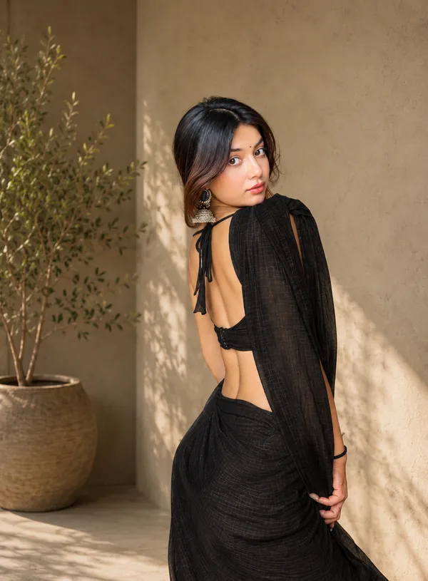 Black_Georgette_SAREE_For_WOMEN