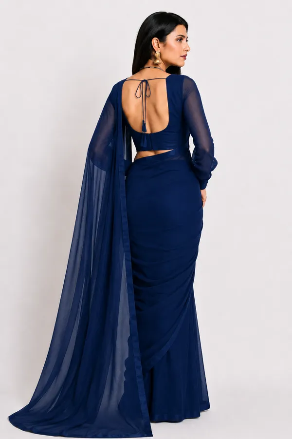 Navy_Blue_Georgette_SAREE_For_WOMEN