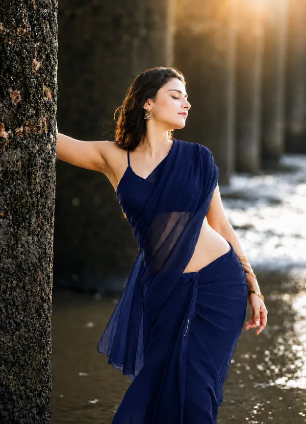 Navy_Blue_Georgette_SAREE_For_WOMEN