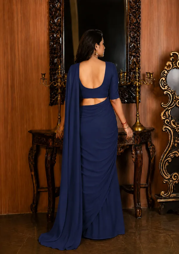 Navy_Blue_Georgette_SAREE_For_WOMEN
