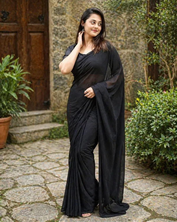 Black_Georgette_SAREE_For_WOMEN
