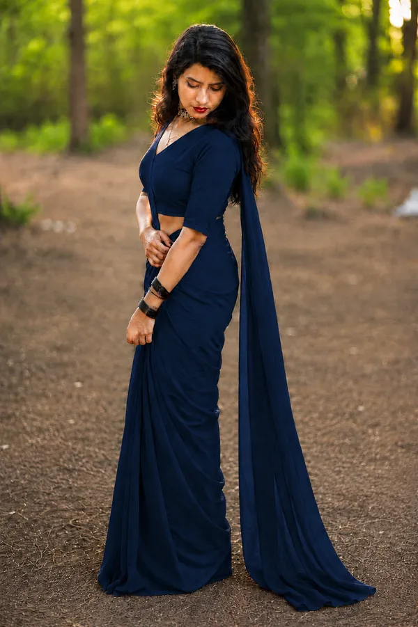 Navy_Blue_Georgette_SAREE_For_WOMEN