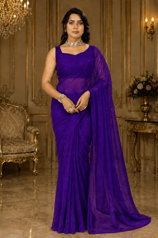 Purple_Georgette_SAREE_For_WOMEN