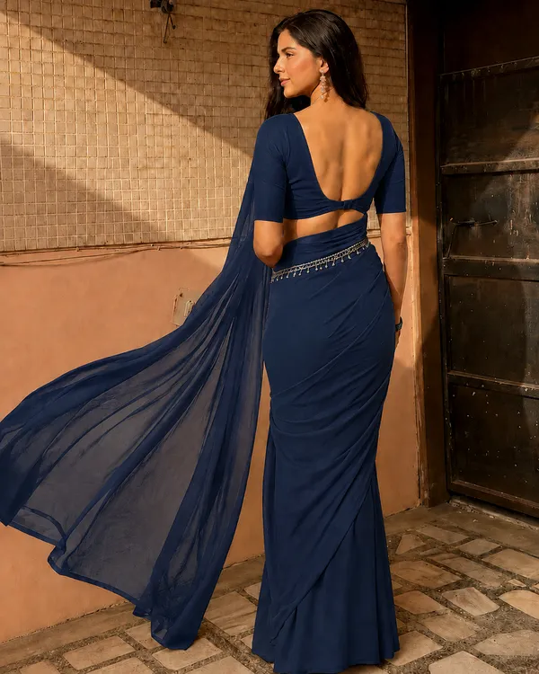 Navy_Blue_Georgette_SAREE_For_WOMEN