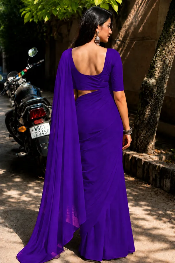 Purple_Georgette_SAREE_For_WOMEN