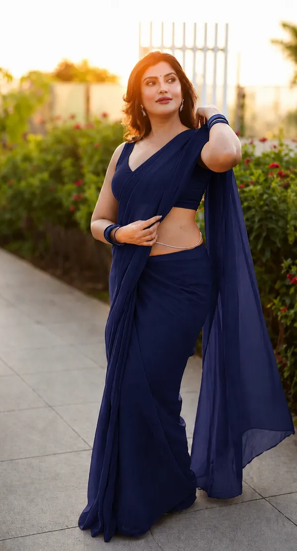Navy_Blue_Georgette_SAREE_For_WOMEN