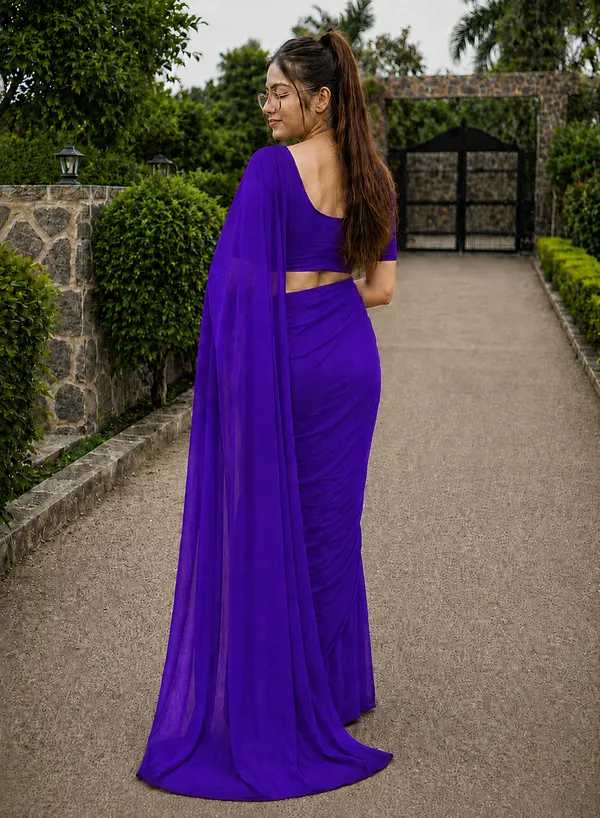 Purple_Georgette_SAREE_For_WOMEN