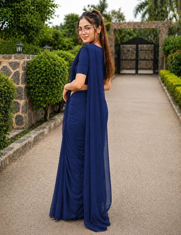 Navy_Blue_Georgette_SAREE_For_WOMEN