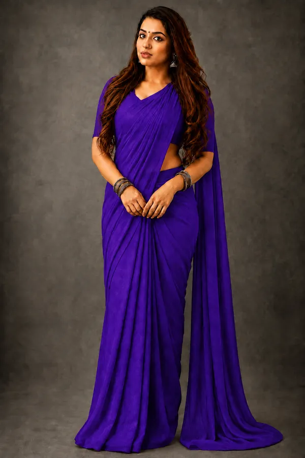 Purple_Georgette_SAREE_For_WOMEN