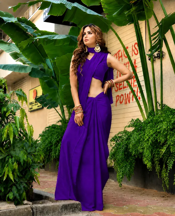 Purple_Georgette_SAREE_For_WOMEN