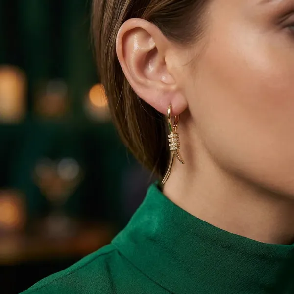 Enchanted_Vine_Korean_Gold_Stud_Earrings_Dainty_Cz_Vine_Drop