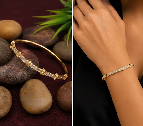 Golden_Crystal_Interlace_Statement_Cuff_Bangle