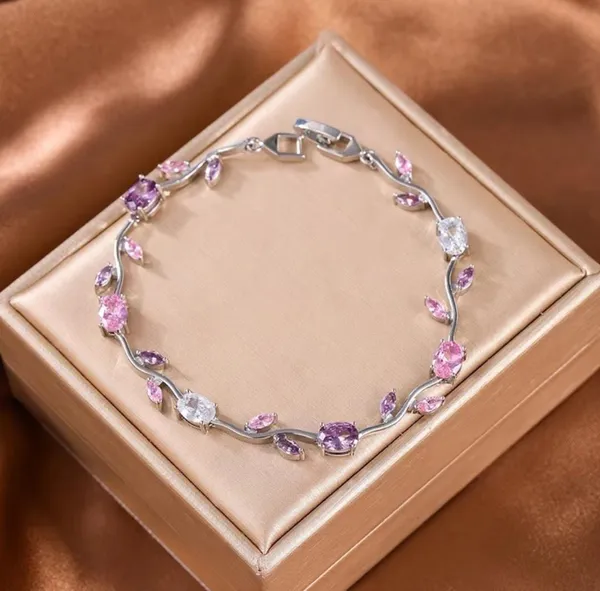Anti_Tarnish_Silver_Tulip_Stainless_Steel_Bracelet_With_Purple_Pink_White_Stones