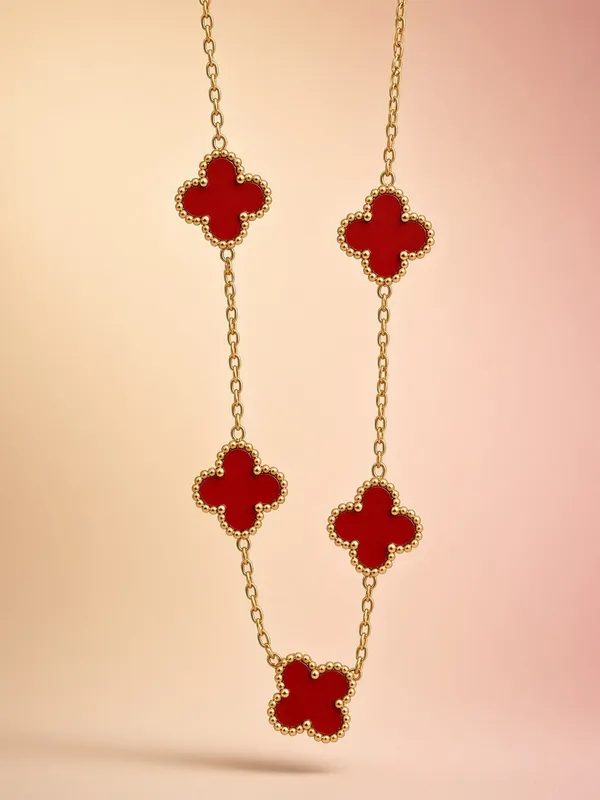 Ruby_Clover_Charm_Necklace