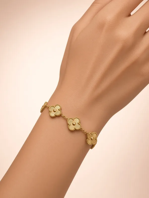 Vintage_Clover_Link_Bracelet