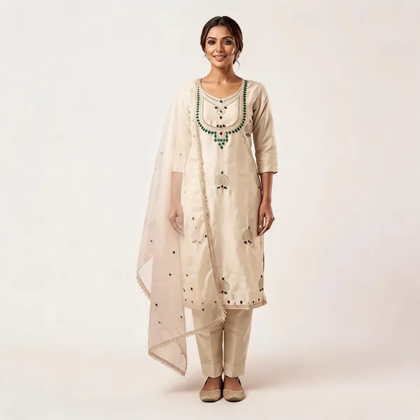 Cream_Glass_Roman_Embroidered_Kurta_Set_For_Women
