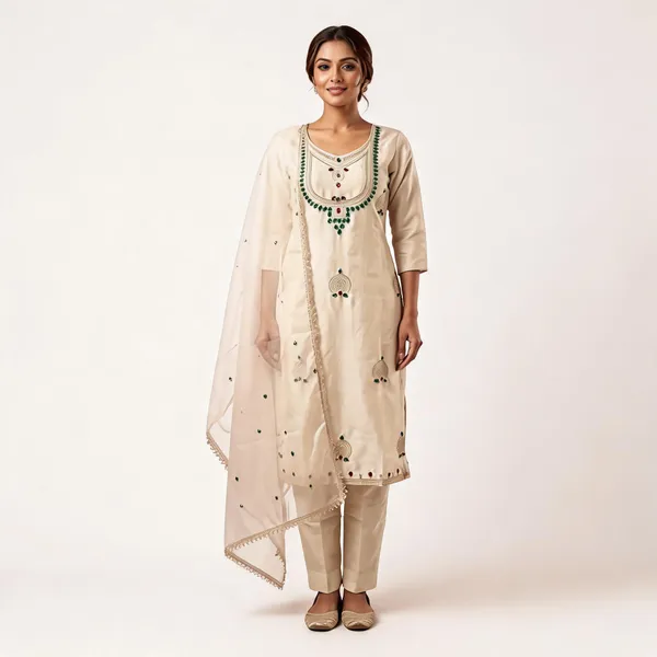 Cream_Glass_Roman_Embroidered_Kurta_Set_For_Women