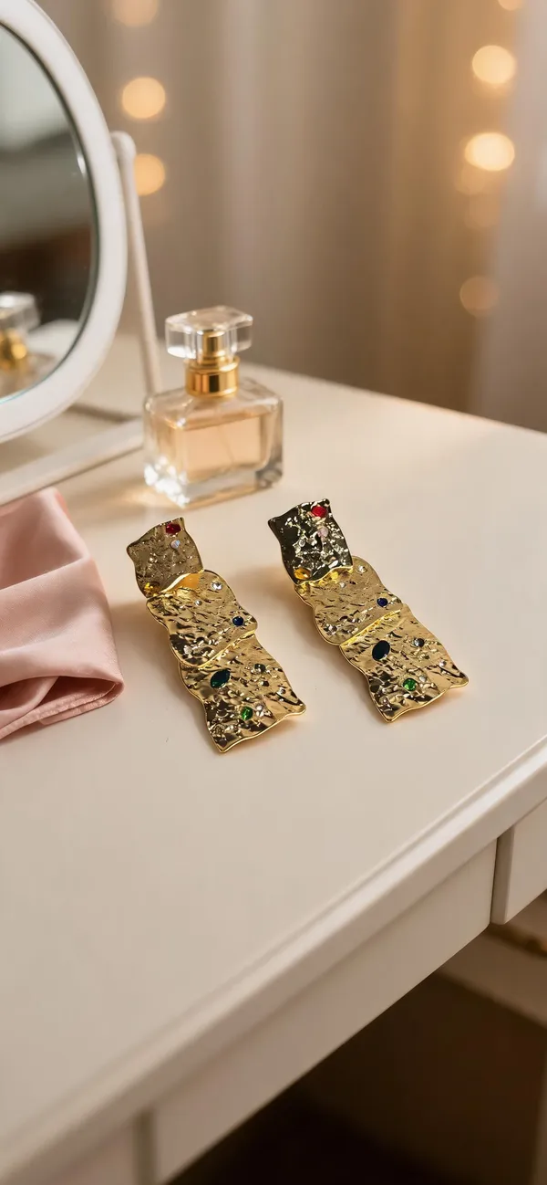 Gold_Stainless_Steel_Gold_Plated_Earring_For_Women