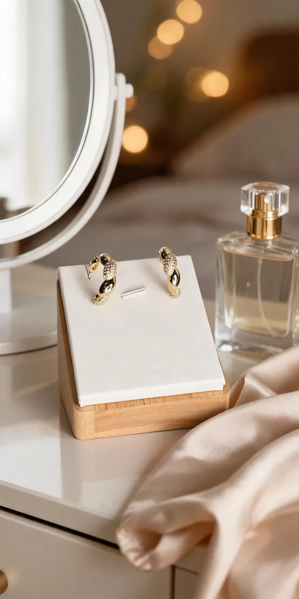 Gold_Stainless_Steel_Gold_Plated_Earring_For_Women