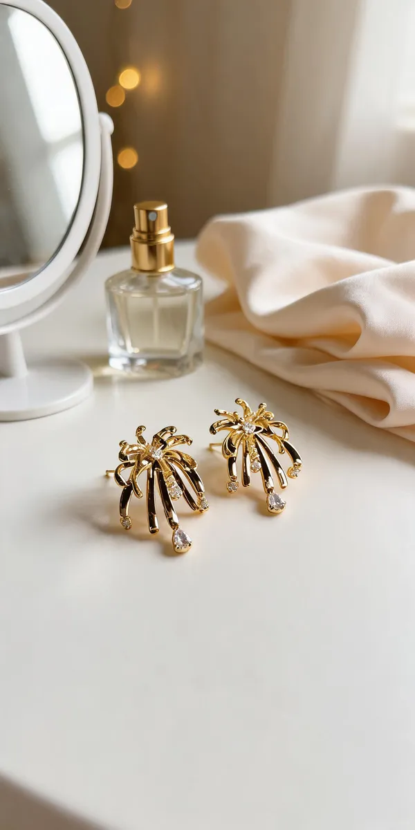 Gold_Stainless_Steel_Gold_Plated_Earring_For_Women