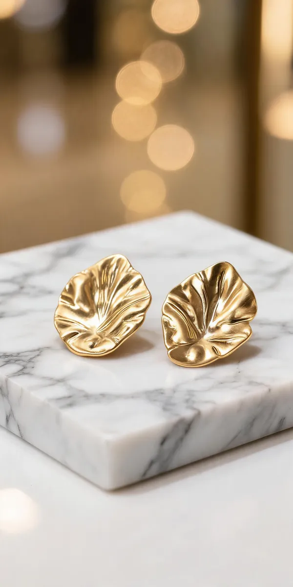 Gold_Stainless_Steel_Gold_Plated_Earring_For_Women