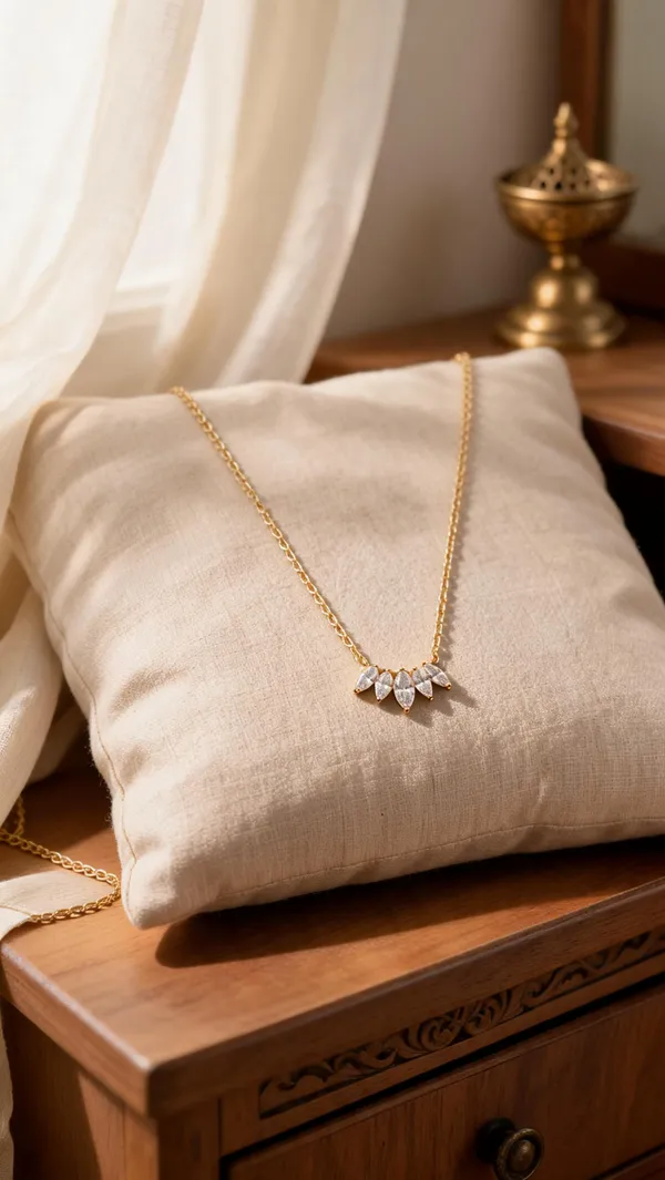 Gold_Stainless_Steel_Gold_Plated_Pendant_For_Women