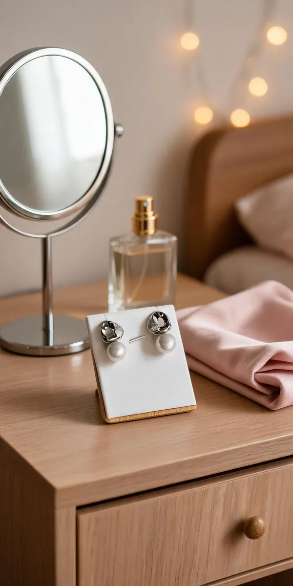 White_Gold_Tone_Stainless_Steel_Gold_Plated_Earrings_For_Women