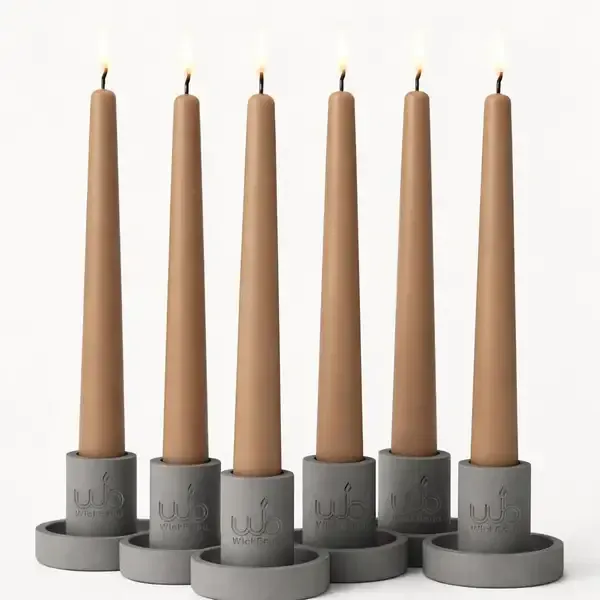 10_Soy_Wax_Taper_Candles_Pack_Of_6_Dripless_Smokeless_Long_Burn_Elegant_For_Dinner_Wedding_Home_Decor_Wood