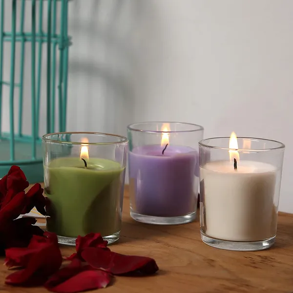 Tra_Style_Votive_Glass_Candles_Pack_Of_6_Scented_Jasmine_Lavender_Lemon_Grass