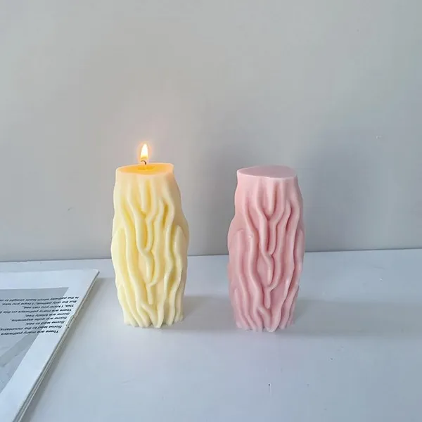 Product_Summary_Tra_Style_Rhombic_Pillar_Candles_Handmade_Soy_Candles_Soy_Wax_Wonders_Pink