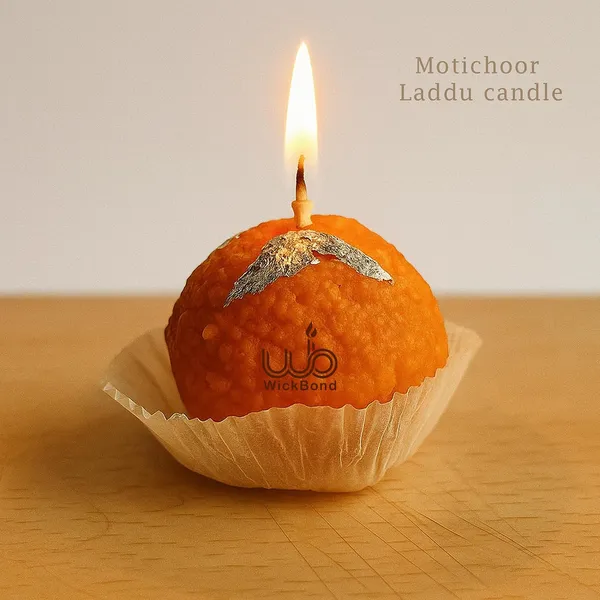 Motichoor_Ladoo_Scented_Candle_Handcrafted_Soy_Wax_Sweet_Aroma_Candle_For_Diwali_Pooja_Gifting_Home_Decor_Realistic_Mithai_Look_Set_Of_12