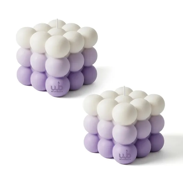 Ombre_Bubble_Candle_Hand_Poured_Scented_Soy_Wax_Pastel_Cube_For_Aesthetic_Room_Decor_Gifting_Set_Of_2_Lavender