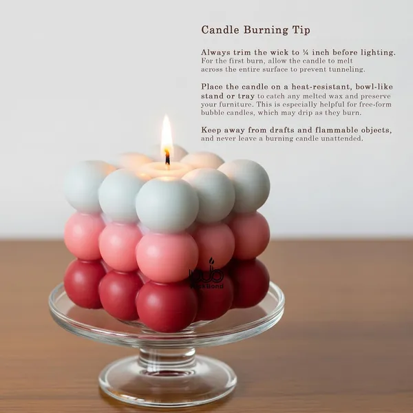 Ombre_Bubble_Candle_Hand_Poured_Scented_Soy_Wax_Pastel_Cube_For_Aesthetic_Room_Decor_Gifting_Set_Of_2_Rose