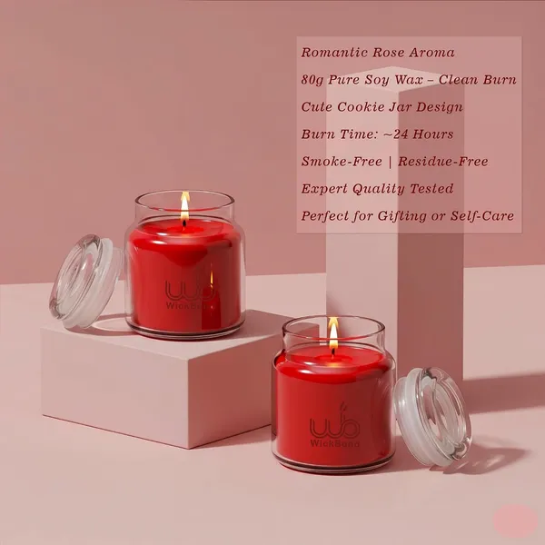 Soy_Wax_Scented_Candle_Set_In_Cookie_Jars_2_Pack_85g_Each_24_Hour_Burn_Smokeless_Handcrafted_Ideal_Gift_Set_Rose