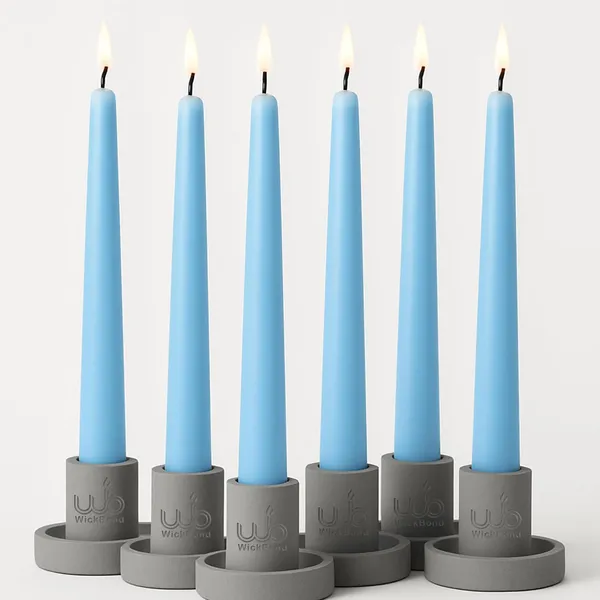 10_Soy_Wax_Taper_Candles_Pack_Of_6_Dripless_Smokeless_Long_Burn_Elegant_For_Dinner_Wedding_Home_Decor_Aqua