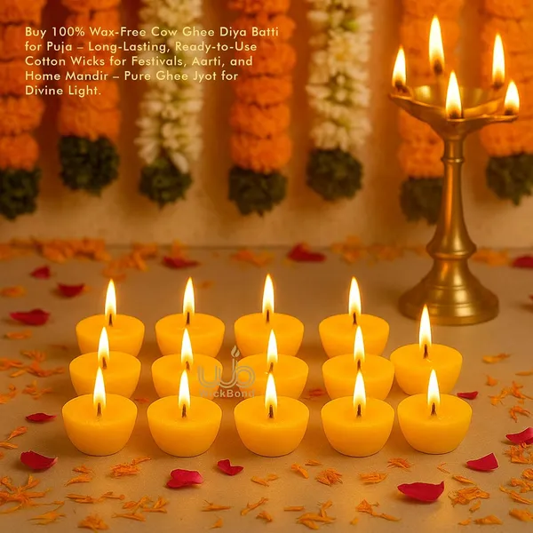 Ghee_Diya_Batti_Cotton_Wicks_100G_Pure_Cow_Ghee_Pack_Of_2