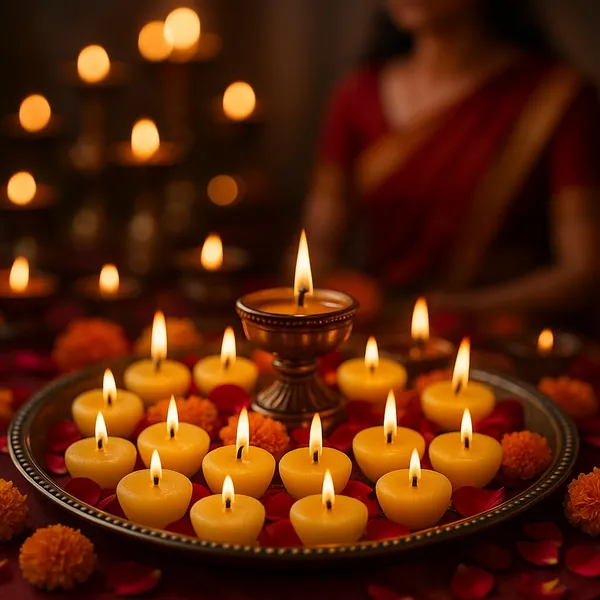 Cow_Ghee_Diya_Batti_100_Pre_Soaked_Cotton_Wicks_Wax_Free_Ready_To_Use_Long_Burning_Ghee_Wick_For_Puja_Aarti_Diwali_Havan_Rituals_Mandir_Use_Pack_Of_1_100