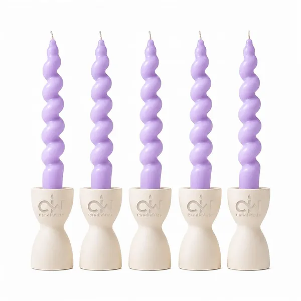 Spiral_Twist_Candles_Pack_Of_5_Soy_Wax_Taper_Smokeless_Dripless_Candles_For_Home_Decor_Gifting_Lavender