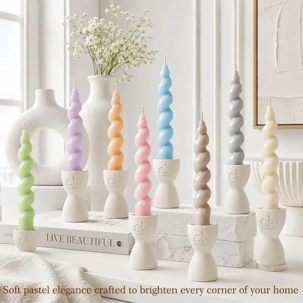 Spiral_Twist_Candles_Pack_Of_5_Soy_Wax_Taper_Smokeless_Dripless_Candles_For_Home_Decor_Gifting_Rose