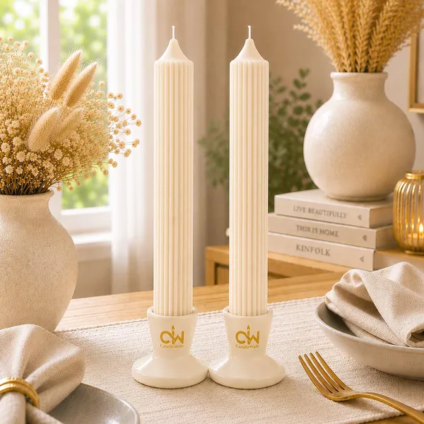 Ribbed_Taper_Candles_Set_Of_2_Natural_Wax_Blend_Smokeless_Clean_Burn_10_Hour_Burn_Time_Decorative_Dinner_Candles_For_Home_Decor_Weddings_Dining_Tables_Gifting_Vanilla