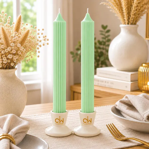 Ribbed_Taper_Candles_Set_Of_2_Natural_Wax_Blend_Smokeless_Clean_Burn_10_Hour_Burn_Time_Decorative_Dinner_Candles_For_Home_Decor_Weddings_Dining_Tables_Gifting_Mint_Eucalyptus